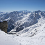 View from Quille du Diable, February 2021