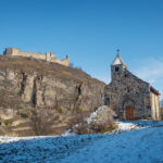 Chapel of All Saints and Castle Tourbillon, Sion, February 2021