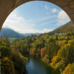 View form Viaduc du Day, Vallorbe, October 2022