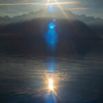 Lac Léman from Montreux, January 2023