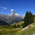 Matterhorn from the trail of five lakes, Zermatt 2022