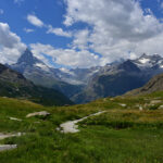 Matterhorn from the trail of five lakes, Zermatt 2022