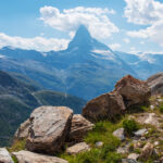 Matterhorn from the trail of five lakes, Zermatt 2022