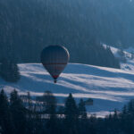 43rd Festival of balloons, Château-d’Œx, January 2023