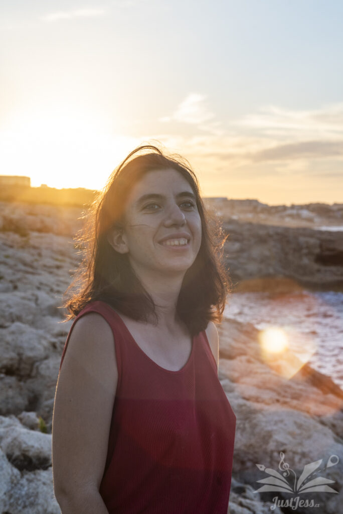 Portraits of my friend, September 2024, Pembroke, Malta, published with her permission. Nikon D750 + Helios 44-2 58mm f/2