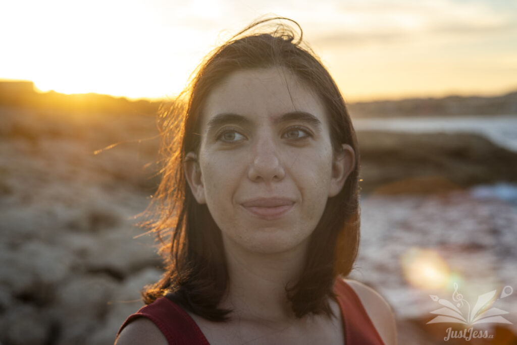 Portraits of my friend, September 2024, Pembroke, Malta, published with her permission. Nikon D750 + Helios 44-2 58mm f/2